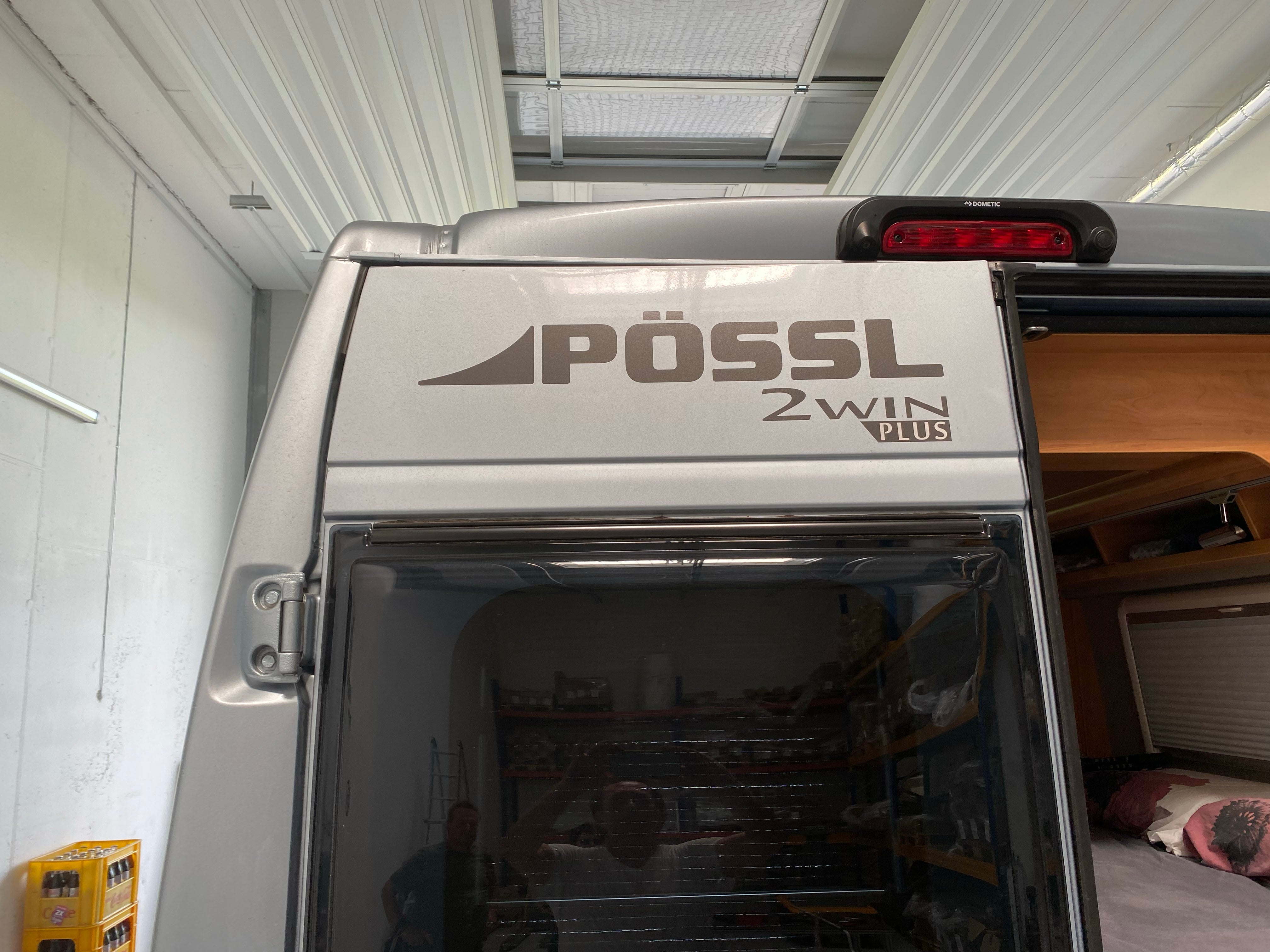 Tylny wysuw 2 poziomy Pössl 2WIN Plus