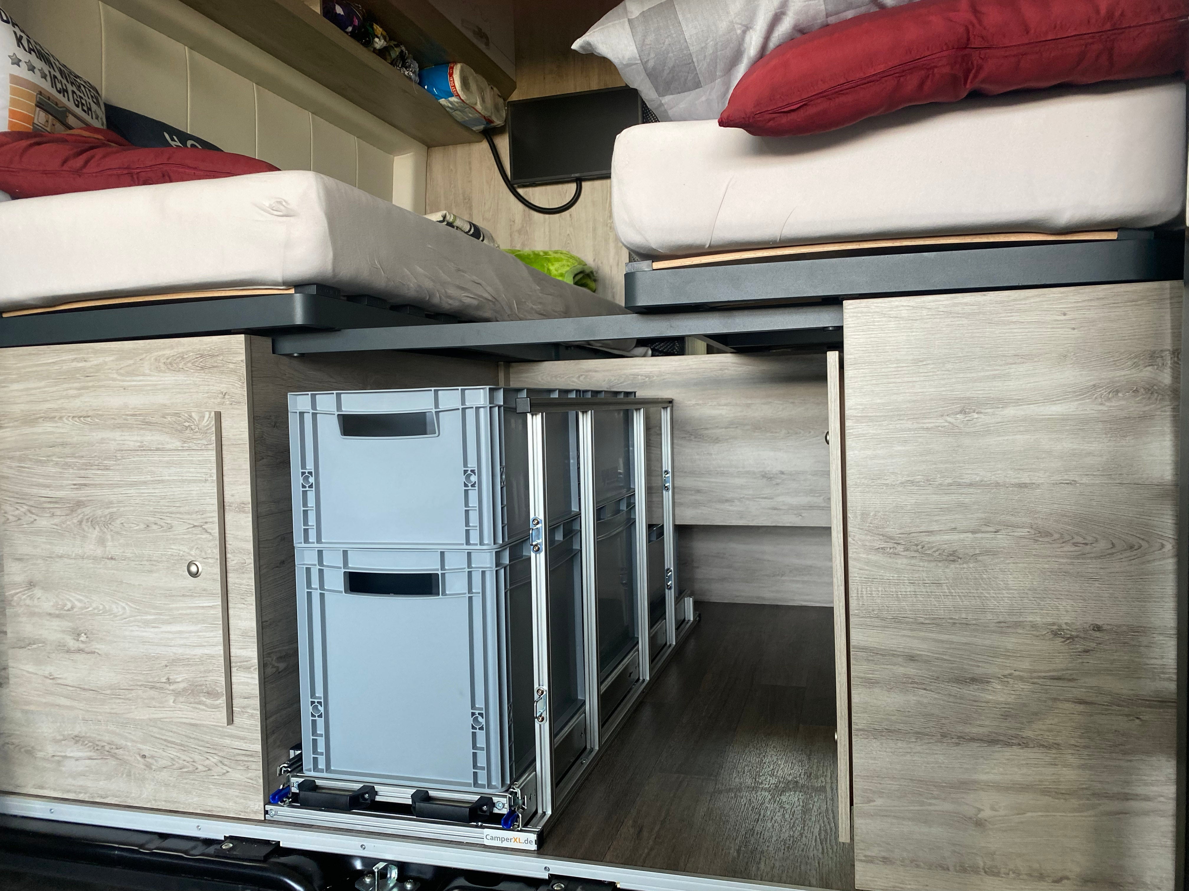 Bakutdrag Camper Skåpbil Standard 900mm x 400mm