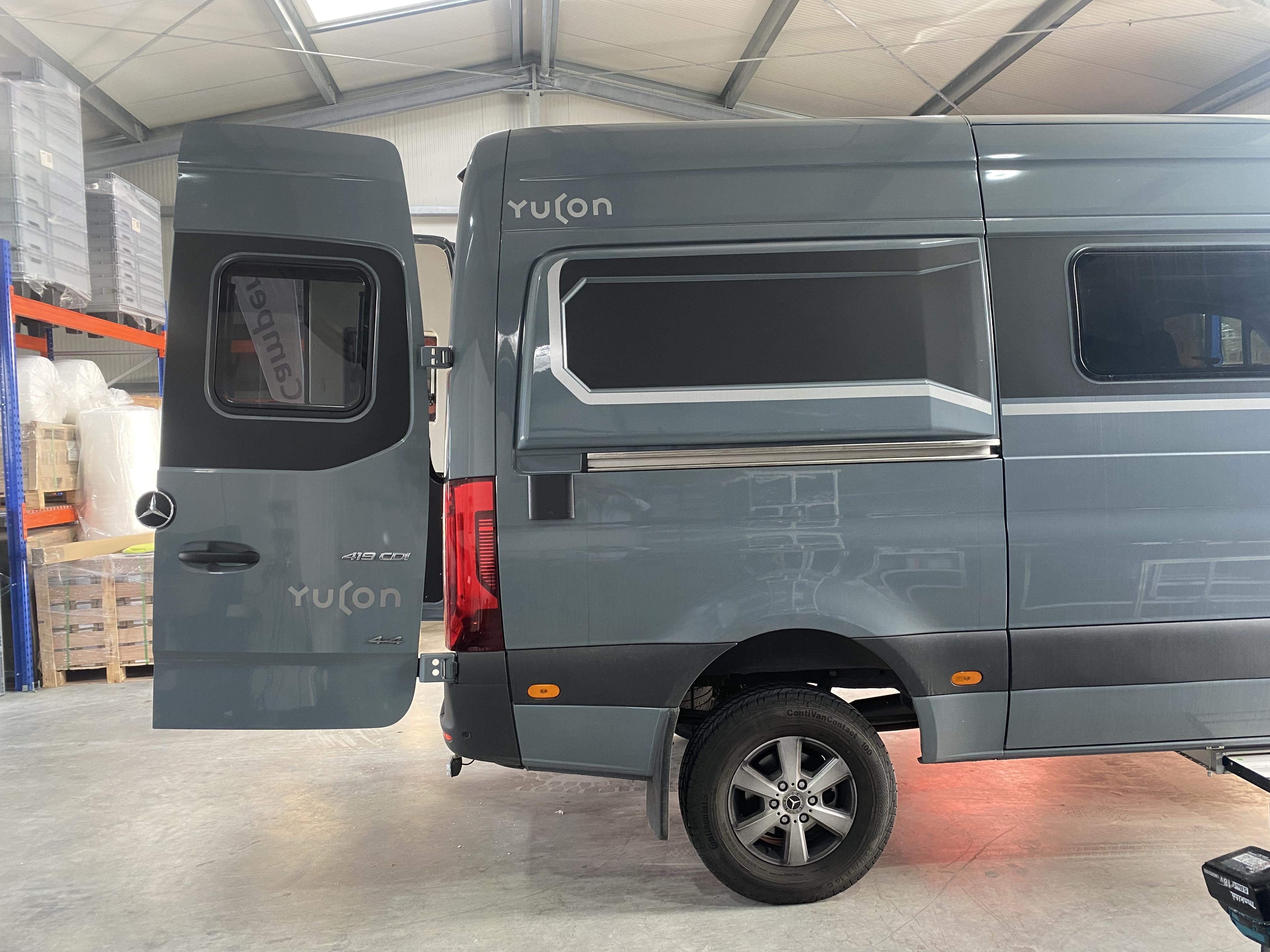 Bakre utdrag för FRANKIA Yucon 6.0 BD | Tunga lastutdrag euroboxoptimerat