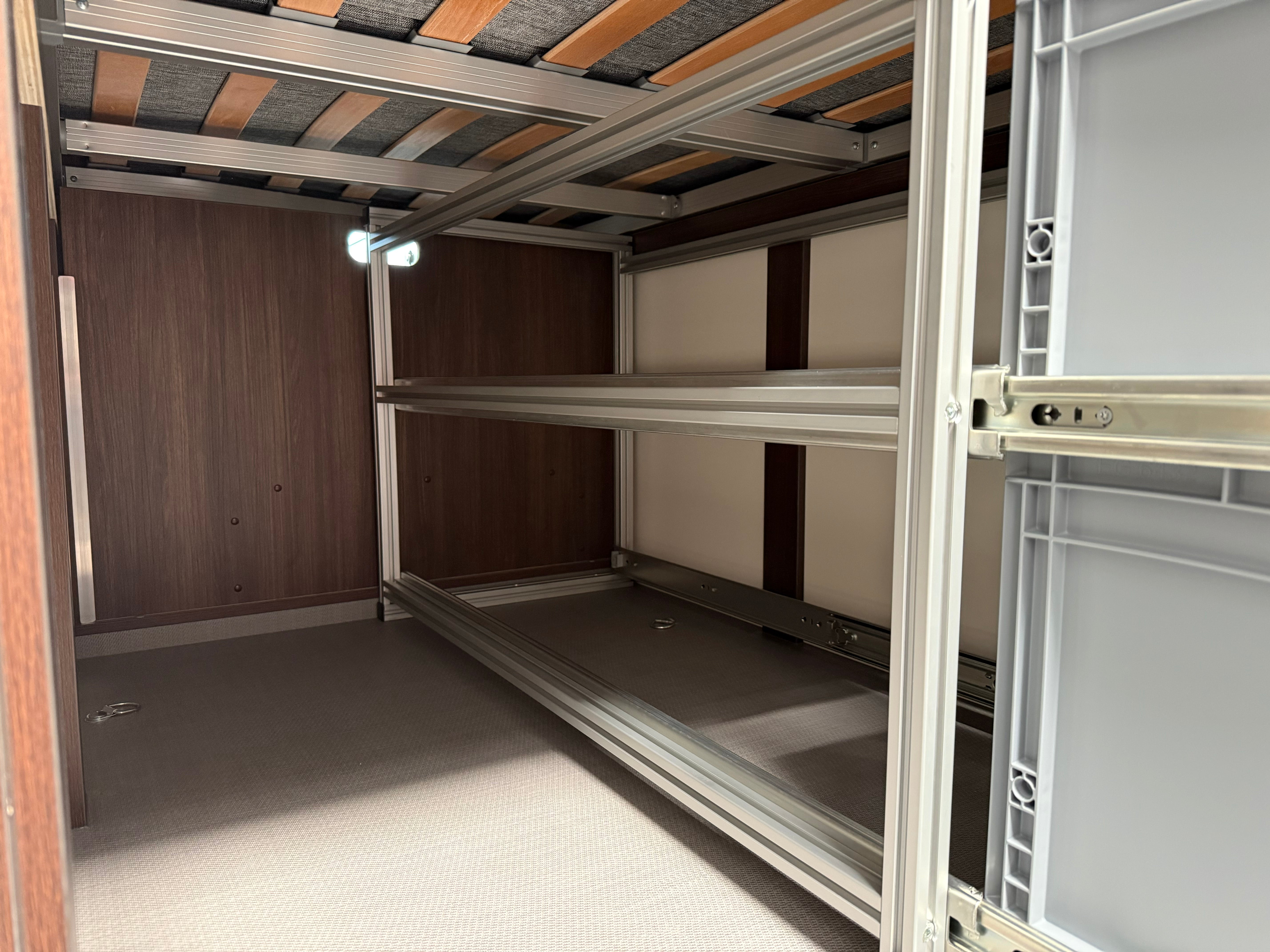 Bakre utdrag 2 våningar Pössl Summit 600 Prime & Plus modell >2025